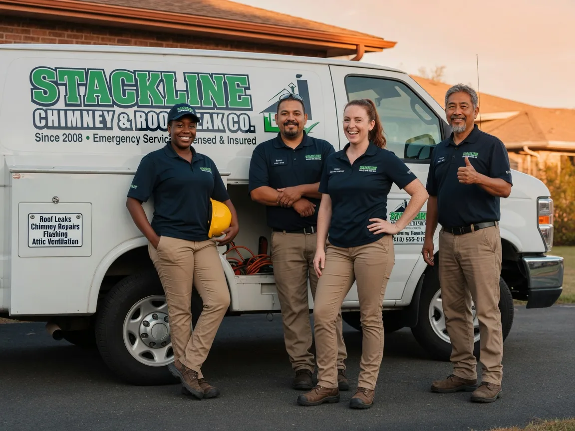 Chimney flashing repair company in New Castle, VA